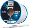 hb-digital 50m Koaxialkabel Galaxy mit Außen Durchmesser Produktbild-Vorschau 1
