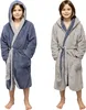 Bademantel Kinder Mädchen Jungen mit Wendefunktion und Produktbild-Vorschau 2