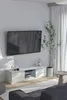 TV skrinka, 140 cm, biela, s LED osvetlením, hrúbka 18 mm, Náhľad obrázku produktu 5