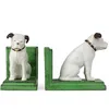 Moritz Lot de 2 serre-livres chien terrier blanc 7,5 x 14 x Voir les images du produit 6