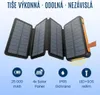 BOT Solárna power banka SP6 4 panely 25000 mAh čierna Náhľad obrázku produktu 6