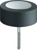 Podlahová zarážka dveří 38 3878 D.48mm V.24mm VA ma Náhled obrázku produktu 1