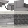 TecTake 403884, Vonkajší, Šedá Náhľad obrázku produktu 5