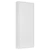 A white metal electrical distribution box is shown against a white background. Produktbild-Vorschau