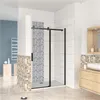 Schiebetür Duschkabine B.120x H.200cm Duschabtrennung Produktbild-Vorschau 1
