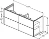 Ideal Standard T5579Y5 Möbelwaschtischunterschrank Conca Produktbild-Vorschau 1