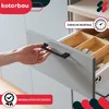 KOTARBAU® Set di 6 maniglie per mobili nero 148 mm maniglie Anteprima dell’immagine prodotto 2