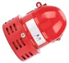 220V 120DB Červený mini kovový motorový alarm Průmyslová Náhled obrázku produktu 2