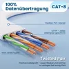 Extralink Cat.8 U/FTP 0,5 m 40 Gb/s Flaches LAN-Patchkabel Produktbild-Vorschau 3