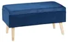 Relaxdays Sitzbank mit Stauraum, Samtbezug, 40 L, Produktbild-Vorschau 10