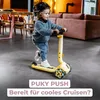 Puky Push Roller mit 3 LED Rädern klappbar raspberry 5202 Produktbild-Vorschau 19