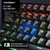 Titanwolf ALPHA mechanische Gaming Tastatur TKL, RGB Produktbild-Vorschau 6