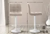 Barhocker HLO-CP242 Stoff weiß  creme Produktbild-Vorschau 2
