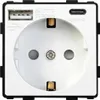 Steckdoseneinsatz 230V weiß USB-Ladegerät A C RTX SH Produktbild-Vorschau 1