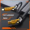 4in1 Nylon 2 meter Schnell-Ladekabel 65W Mulit Anschluss Produktbild-Vorschau 8