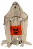 Scary Geist Halloween Animatronic mit Kürbistasche 90cm Produktbild-Vorschau 1