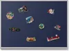 Magnetboard 100x70 cm – Silberner Rahmen – Dunkelblau – Produktbild-Vorschau 1