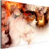 Vlies Leinwandbild - Volcanic Abstraction (1 Part) Wide Produktbild-Vorschau 1