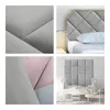Pannello imbottito MOLLIS, grigio, quadrato, decorativo, Anteprima dell’immagine prodotto 11