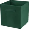 Kallax Box, Aufbewahrungsbox aus Kord, dunkelgrün Produktbild-Vorschau 1