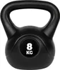 VirtuFit PVC kettlebell 8 kg čierna Náhľad obrázku produktu 1