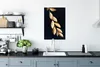 MuchoWow® Poster Baum - Blatt - Gold 40x60 cm - Plakate für Produktbild-Vorschau 3