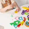 Zubehör Knetwerkzeug 50 Stück Knetset - Knetmasse Plastilin Produktbild-Vorschau 2