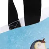 Mr. & Mrs. Panda Tote Bag Pinguin Lachen - Eisblau - Produktbild-Vorschau 4