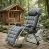 LZQ Gartenliege Klappbar bis 160 kg, Gepolsterter Produktbild-Vorschau 9