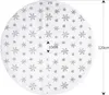 Weihnachtsbaum Decke 120 cm – Christbaumdecke mit Silbernen Produktbild-Vorschau 4