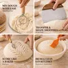 Sauerteig Starter Set mit Gärkörben, Brotbackzubehör Productafbeelding-voorbeeld