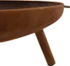 vidaXL Ciotola da fuoco 70x59x28 cm in acciaio Anteprima dell’immagine prodotto 11