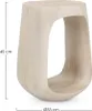 Beistelltisch Lopez 35 x 35 x 45 cm Mango Weiß Produktbild-Vorschau 2