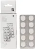 A box of WMF cleaning tablets next to a blister pack of the same tablets. Anteprima dell’immagine prodotto