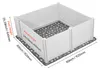 SucceBuy Porodní bedna pro psy, 1520 x 1520 x 610 mm, Náhled obrázku produktu 8