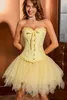 Corpetto da donna, modello bustier, effetto snellente, Anteprima dell’immagine prodotto 3