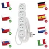 Prodlužovací kabel 3 m / 5 zásuvek / bílý / PVC / 1 mm2 Náhled obrázku produktu