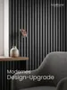 holz4home® 4er Set Akustikpaneele 120x60cm Dunkelgrau I Produktbild-Vorschau 4