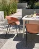 BELIANI Gartenstuhl 2er Set Braun und Schwarz Kunststoff Produktbild-Vorschau 4
