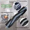 A close-up marketing image of a vacuum cleaner roller brush with callouts and text. Produktbild-Vorschau