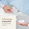 Herlag 2-in-1 Kopfkissen mit Sommer- & Winterseite 40×80cm Produktbild-Vorschau 4