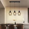 ZMH Pendelarmatuur, eettafel, 3 lampen, zwart, hanglamp, Productafbeelding-voorbeeld 11