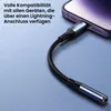 AdroitGoods Lightning zu 3.5mm Klinke Adapter - Kompatibel Produktbild-Vorschau 2