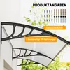 Outsunny Baldachýn na stůl Baldachýn na vchodové dveře Náhled obrázku produktu 5
