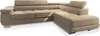 A beige sectional sofa with a chaise lounge, shown from a front-left angle against a white background. Produktbild-Vorschau