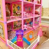 Woopie Mega Villa Puppenhaus Lovely House 194 Teile. Produktbild-Vorschau 3