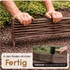 BOOGARDI Mini Gartenzaun Holz · 5X Beeteinfassung 20cm hoch Produktbild-Vorschau 6