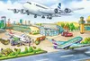 Schmidt Spiele Verkehrsmittel, Puzzle-Box im Metallkoffer, Produktbild-Vorschau 4