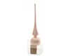 Christbaumspitze Glas 26cm rosa matt Produktbild-Vorschau 3