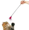 Canna da pesca giocattolo per gatti 60 cm + spolverino di Anteprima dell’immagine prodotto 3